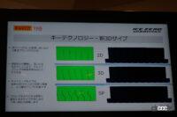 ピレリ アイス・ゼロ・アシンメトリコの3Dサイプイメージ図(緑色部分)