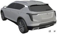 カローラクロスのテイストも？キャデラック新型コンパクトSUV「GT4」特許画像がリーク - 2023-Cadillac-GT4-5
