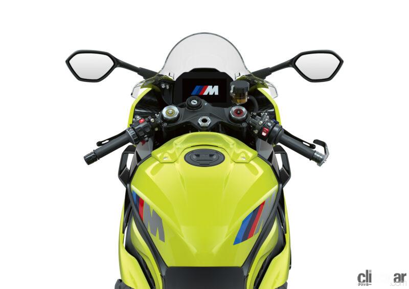 「BMWのスーパーバイク「M1000RR」に、Mブランド50周年記念の限定車が登場」の6枚目の画像