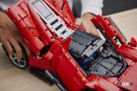 フェラーリの激レアモデル「デイトナSP3」の1/8スケールのレゴテクニックキットが4万7980円で発売 - lego_daytona_sp3_05
