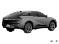 トヨタ「クラウン」次期型クーペセダンスタイルの特許画像を独占入手 - 2023-Toyota-Crown-41-2