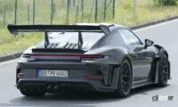 新型ポルシェ911「GT3 RS」究極の自然吸気エンジン最強911はいつデビューする？ - Spy shot of secretly tested future car