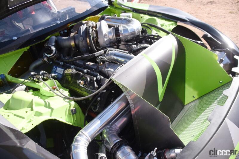 「ディーゼルエンジンを積んだ日産・GT-Rが参戦。フォード製エンジンで黒煙を吐きながらパイクスピークを爆走」の6枚目の画像