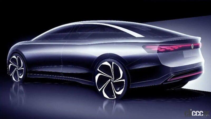 「VWの新型エレクトリックセダン「ID.エアロ」、コンセプトを6月27日ワールドプレミアへ」の8枚目の画像