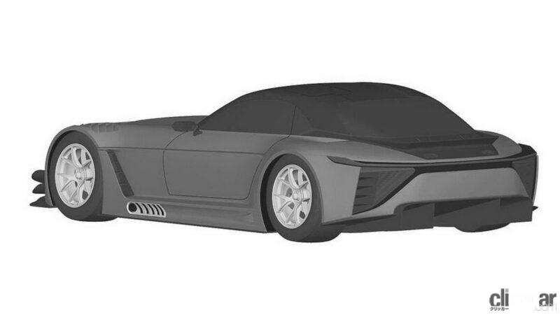 「マツダ「RX-9」との共同開発もある？トヨタ「GR GT3」市販型の特許画像がリーク」の4枚目の画像