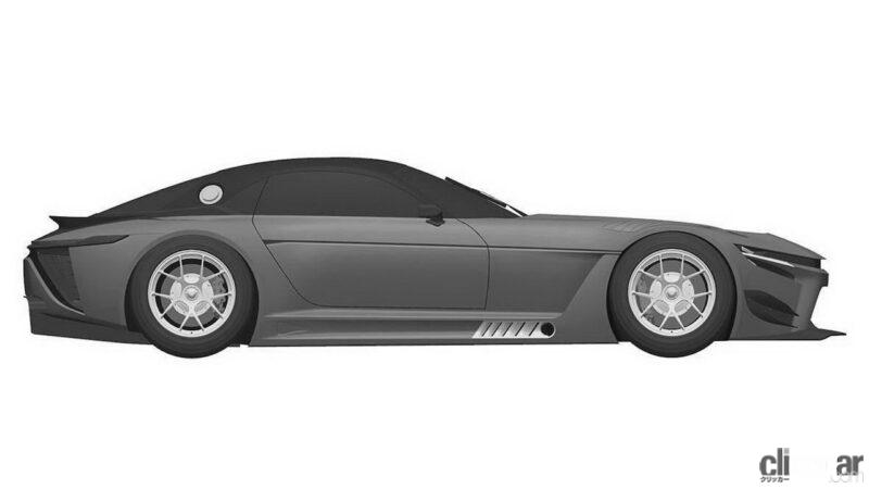 「マツダ「RX-9」との共同開発もある？トヨタ「GR GT3」市販型の特許画像がリーク」の6枚目の画像