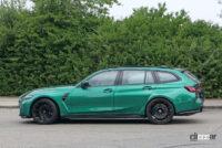 BMW新型M3ツーリング。未公開の「マン島グリーン」カラーのプロトタイプを激写 - BMW M3 Touring Real Life 8