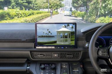 ステップワゴンのディーラーオプションナビTVが走行中も見られるテレビキット新発売