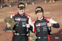 3位勝田貴元とダニエル・バリット