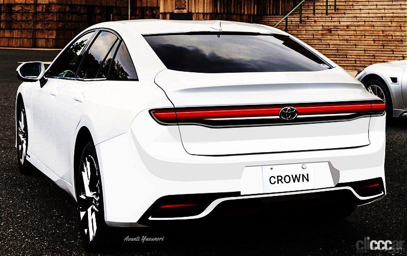 16代目クラウンが7月15日にワールドプレミアへ 4年ぶりの全面刷新で斬新なリヤビュー採用 Clicccar Com 16代目クラウンが7月15日にワールドプレミアへ 4年ぶりの全面刷新で斬新なリヤビュー採用 Clicccar Com