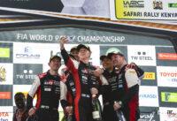 2022サファリ・ラリー表彰台