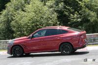 BMW最強クーペSUV「X6M」改良型がニュル降臨。バンパー形状が丸わかりに - BMW X6 M facelift 16