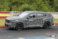 BMW最高額の新型SUV「XM」をキャッチ。上位モデルは驚異の748馬力 - Spy shot of secretly tested future car