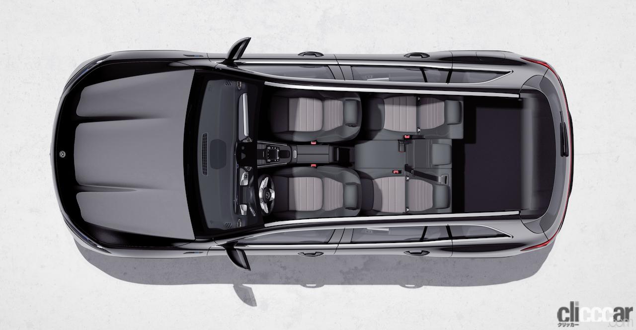 「バッテリーEVのメルセデス・ベンツEQBが発売。身長165cmまでの乗車を可能にしたサードシートを備える」の7枚目の画像