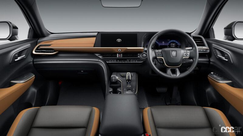 「トヨタ新型クラウンは「クロスオーバー」「スポーツ」「セダン」SUVの「エステート」の4タイプと発表」の22枚目の画像
