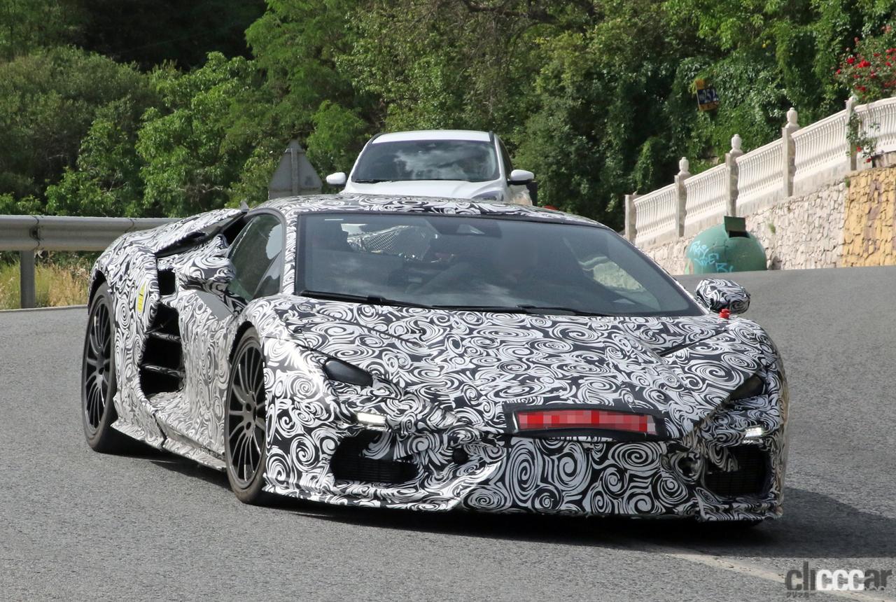 ランボルギーニ次世代フラッグシップ アヴェンタドール の後継モデルの最新開発車両からデザイン発覚 Clicccar Com