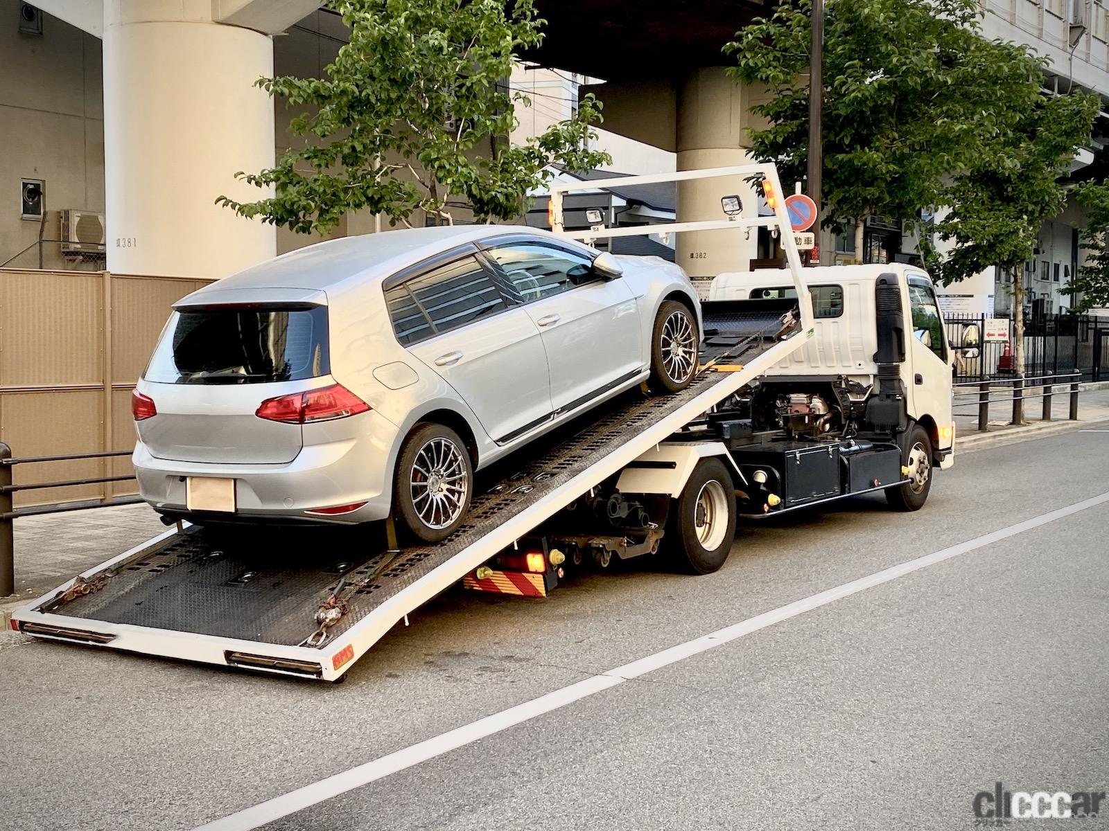 Wrecker Car 画像 大雨でクルマが冠水 浸水した どうすべき 修理か廃車の判断は専門業者に任せるのが一番 Clicccar Com