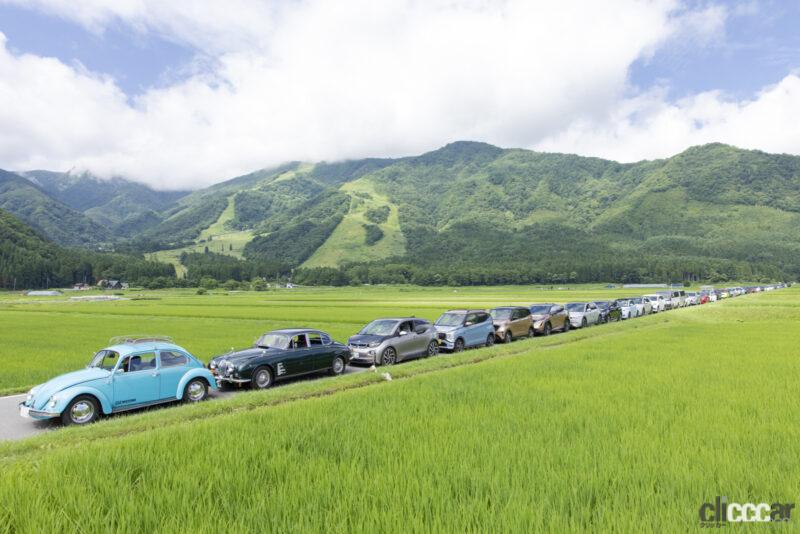 「60台の電気自動車が長野県白馬村に集合。ジャパンEVラリー2022開催」の4枚目の画像