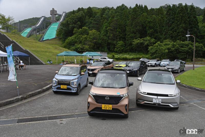 「60台の電気自動車が長野県白馬村に集合。ジャパンEVラリー2022開催」の3枚目の画像