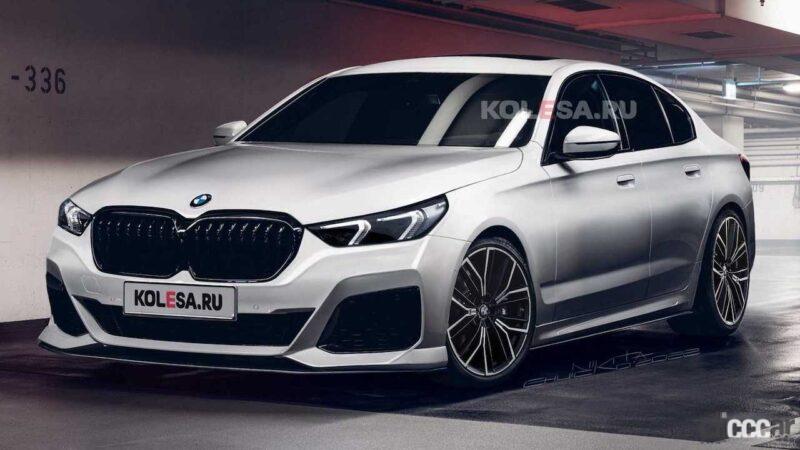 「BMW 5シリーズ次期型のデザインを大予想。新ヘッドライトは3シリーズ風」の2枚目の画像