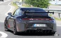 ポルシェ 911 GT3改良型を初出スクープ - Porsche 992 GT3 facelift 5