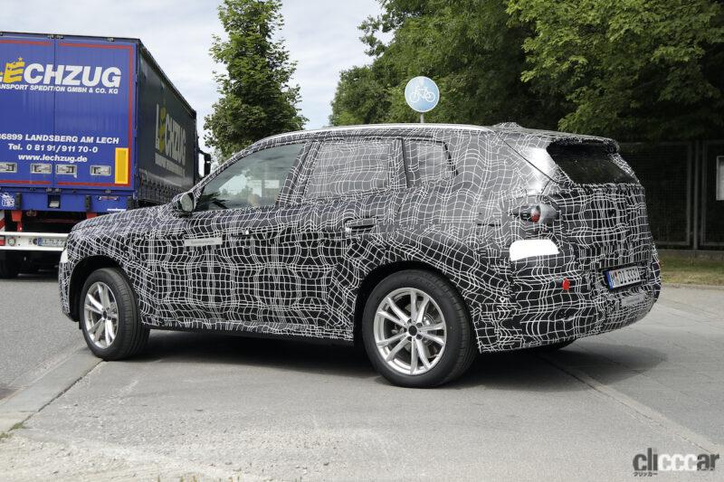 「BMW X3次期型、初となるPHEVモデルのスクープに成功」の7枚目の画像