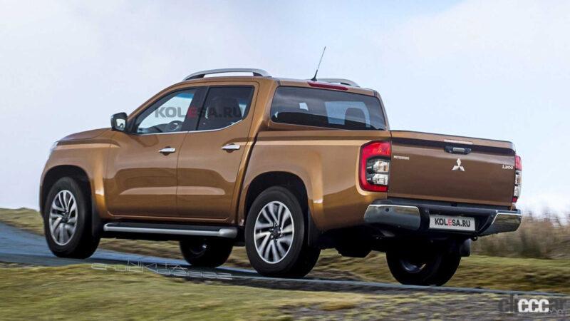 「三菱「L200」次期型のデザインを大予想。アウトランダーを意識したフロントマスクになる？」の2枚目の画像