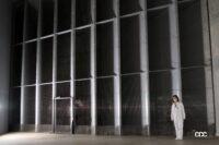 風洞内は飛んでしまったパーツなどを受け止めるネットが貼られる