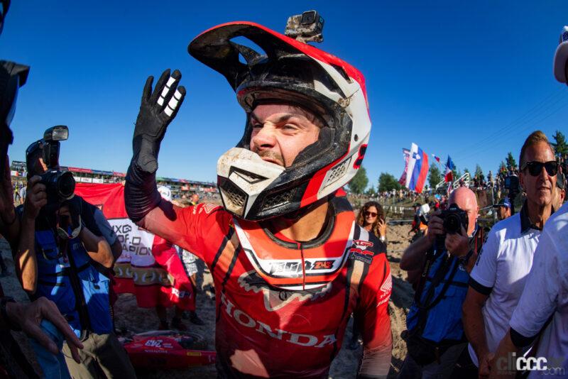 「ホンダのティム・ガイザーがオフロードレース世界最高峰「MXGP」でチャンピオン獲得」の5枚目の画像