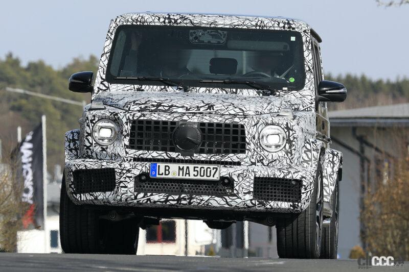 「メルセデスAMG「G63」が大幅改良へ。マイルドハイブリッドでパワー向上」の1枚目の画像