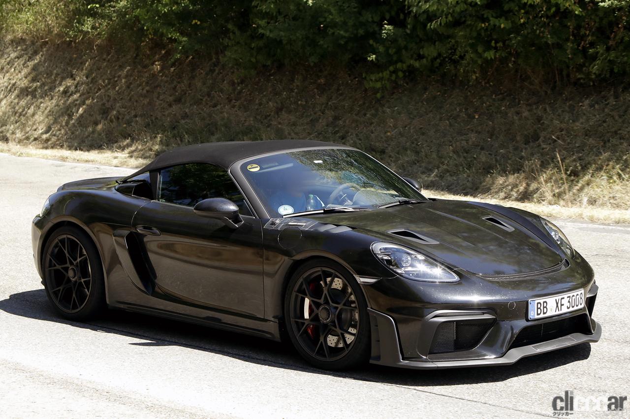 ポルシェボクスター「スパイダーRS」、史上最強モデル公開