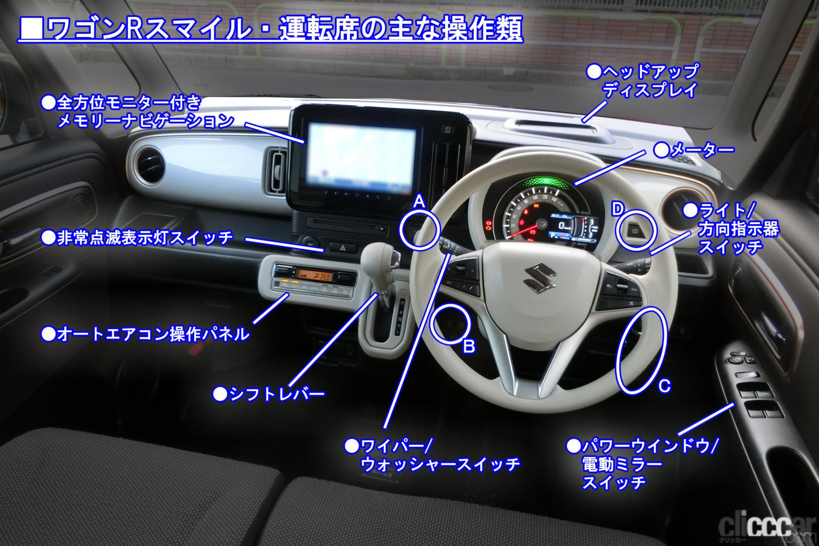 instrument panel 1 wt 画像｜激戦区！軽ハイト市場に放たれたワゴンRスマイルの実力は？【新車リアル試乗4-1 SUZUKI ...