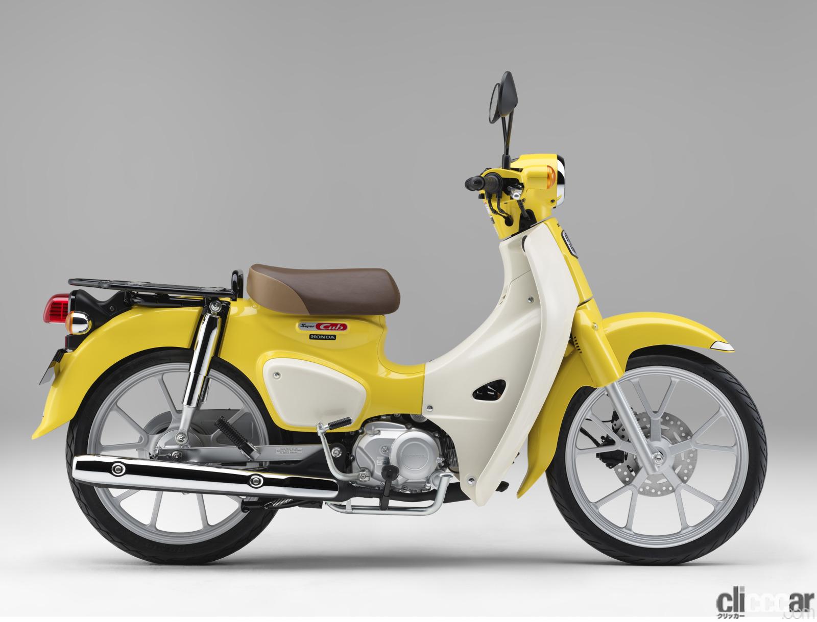 22 Honda Supercub110 05 画像 バイクで人気の 原付二種 と 軽二輪 免許や交通ルール 税金の違いを比較 Clicccar Com