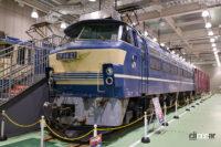 京都鉄道博物館で国鉄最強の電気機関車EF66形27号機を特別展示中 - 2