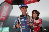 単走優勝の横井選手