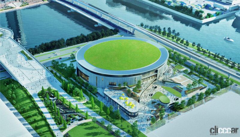 「メガウェブの跡地がスポーツの聖地に。トヨタが次世代アリーナ「TOKYO A-ARENA（仮称）」を建設」の1枚目の画像