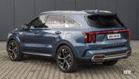欧米市場では主役級SUV、起亜「ソレント」大幅改良モデルに「X-Pro」設定へ - kia-sorento-rest-rear1