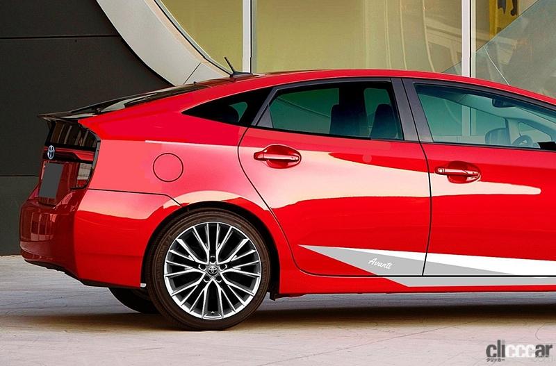 プリウス がフルモデルチェンジでスポーティな4ドアクーペに大変身 Clicccar Com プリウス がフルモデルチェンジでスポーティな4ドアクーペに大変身 Clicccar Com