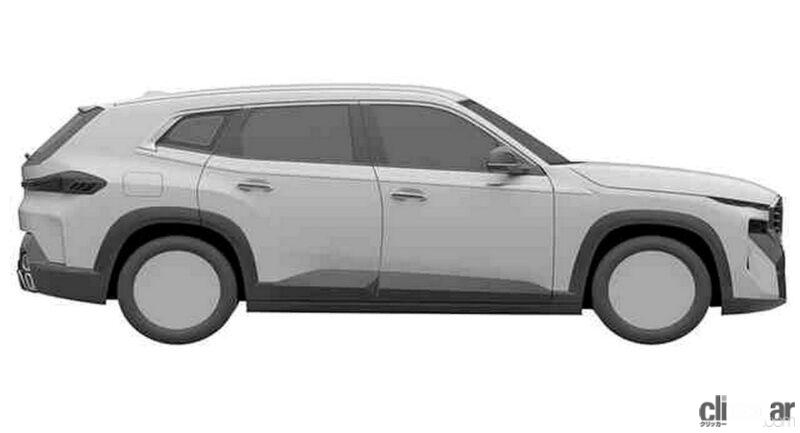 「特許画像がリーク。BMWの新しい旗艦SUV「XM」、市販型デザイン丸わかり」の6枚目の画像