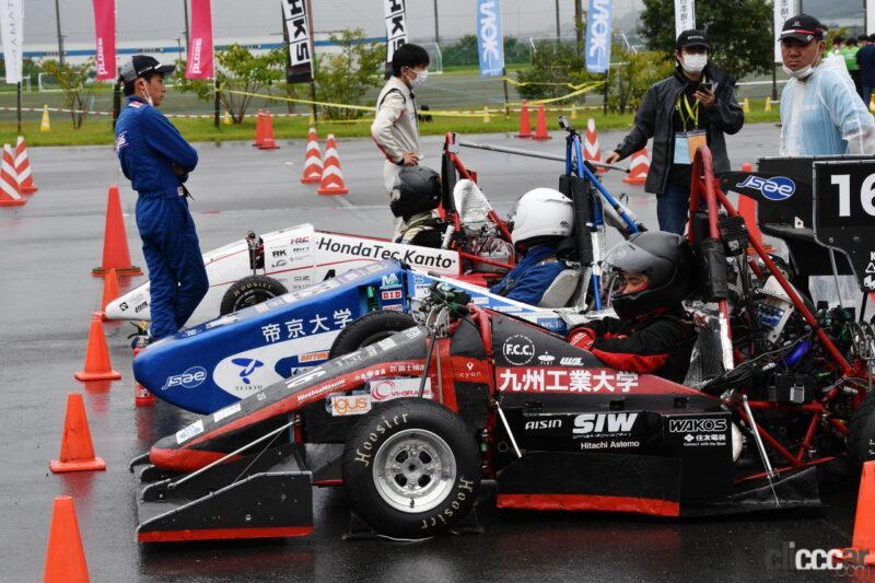 「3年ぶりの学生フォーミュラ日本大会スタート。コロナ真っ只中で制作されたマシンの審査が始まる」の5枚目の画像