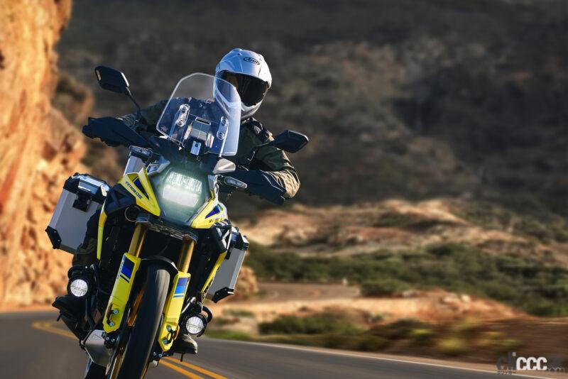 「スズキが冒険バイクの新型「Vストローム1050DE」を2023年に海外で発売。国内仕様にも期待」の3枚目の画像