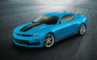 ラピッドブルーとブラックのストライプが際立つ20台限定の「シボレー カマロ RAPID BLUE EDITION」が発売 - Chevrolet_CAMARO_20220909_1