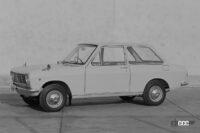 1966年4月にデビューした初代サニー。大衆車市場ををけん引