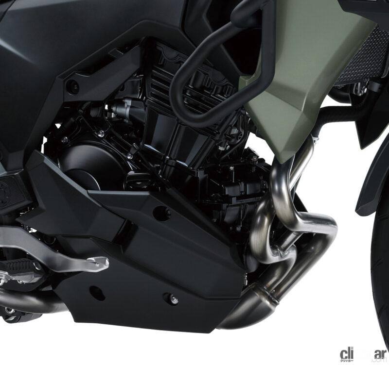 「カワサキの250cc冒険バイク「ヴェルシスX250ツアラー」に新色採用。2023年モデルが最後？」の5枚目の画像