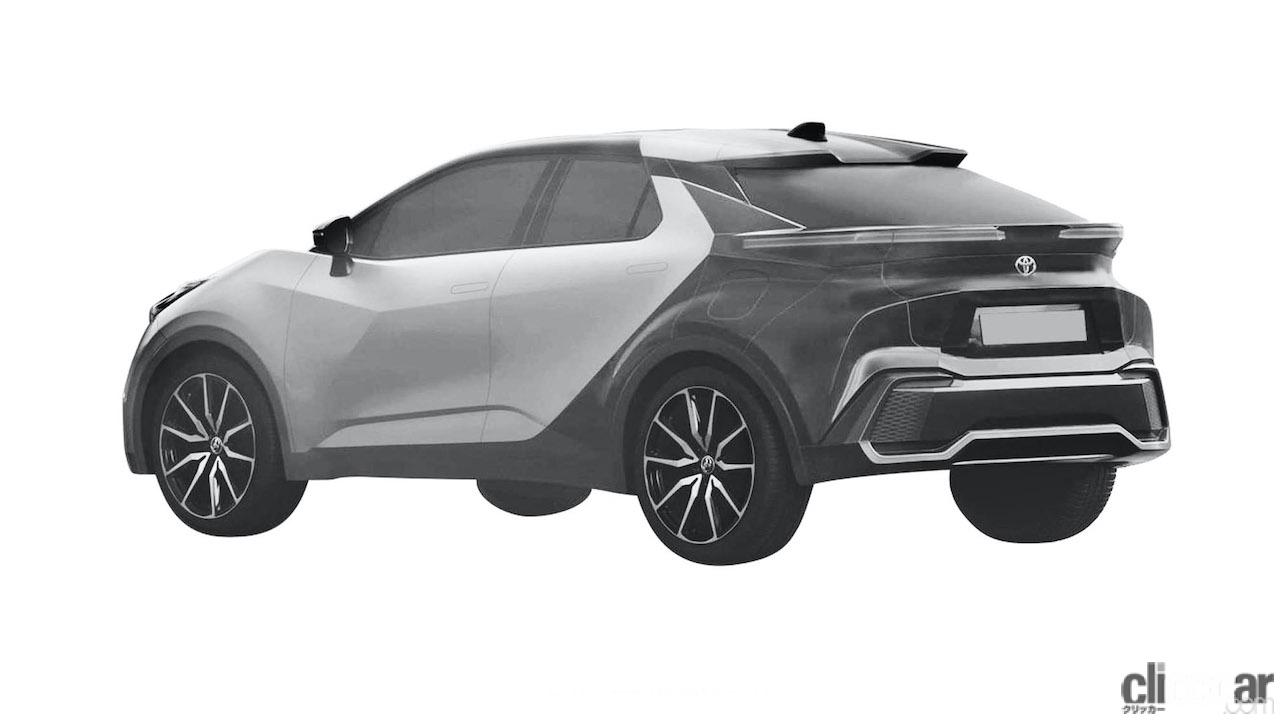 トヨタ「C-HR」次期型か？それとも「スモールSU EV」市販型？特許画像