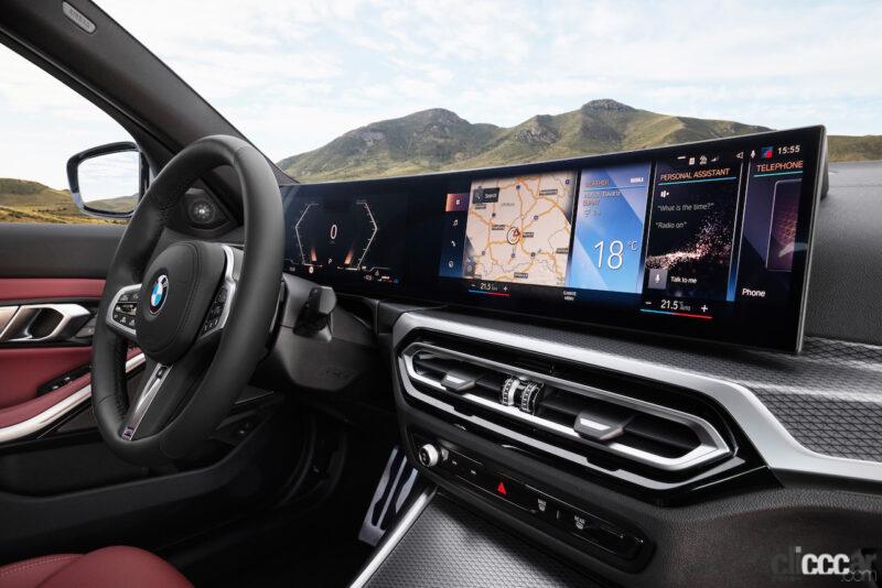 「BMW 3シリーズがシフトレバーを廃止、最新の「カーブドディスプレイ」を採用」の5枚目の画像