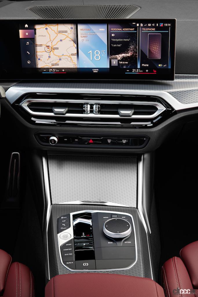 「BMW 3シリーズがシフトレバーを廃止、最新の「カーブドディスプレイ」を採用」の4枚目の画像