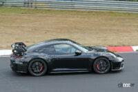 ポルシェ「911GT3」改良型、エクステリアはより過激に！キャビン内はフルデジタル化 - Porsche GT3 facelift 5