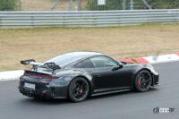 ポルシェ「911GT3」改良型、エクステリアはより過激に！キャビン内はフルデジタル化 - Porsche GT3 facelift 8