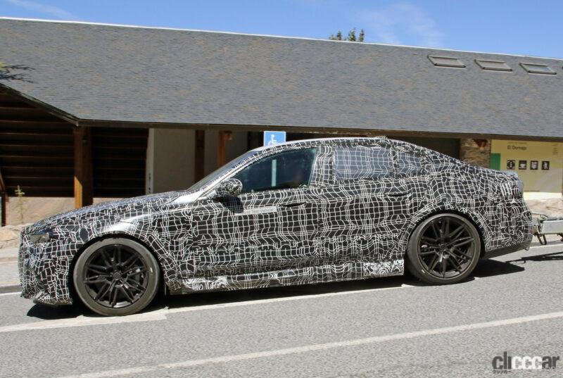 「超攻撃的フロントバンパーお披露目。BMW M5次期型、驚愕の電動パワーを装備」の9枚目の画像